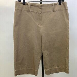 Sunny Leigh Women's Size 8 Khaki Light Brown Shorts Pants NWOT